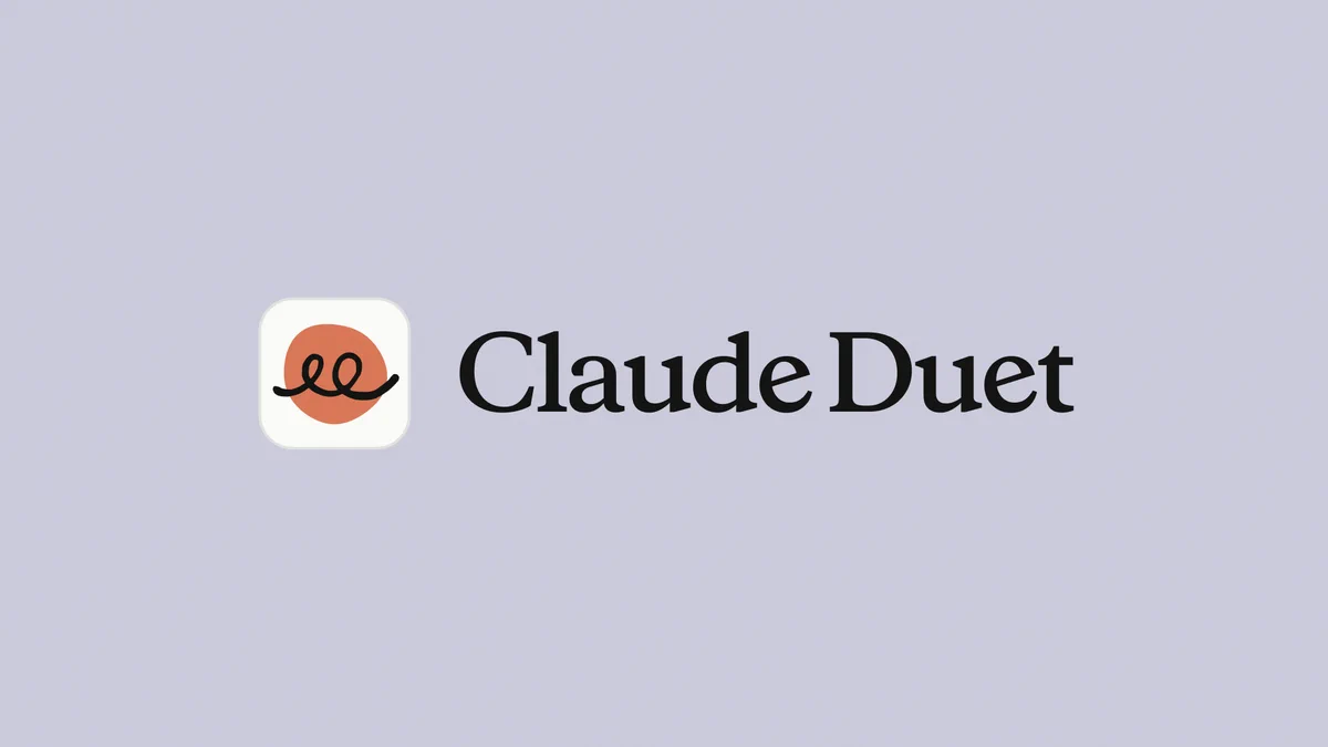 We’re opening a research preview of Claude Duet, a new app where Claude works as a proactive agent. It comes to you with what needs your attention, completes tasks you ask of it, k 관련 공식 자료 이미지